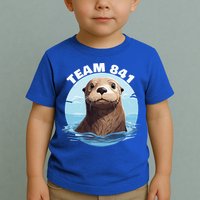 841 Surfing Otter 841 Otter Team 841 California Otter 841 Toddler T-Shirt