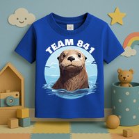 841 Surfing Otter 841 Otter Team 841 California Otter 841 Toddler T-Shirt