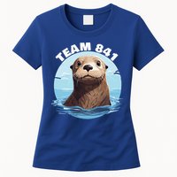 841 Surfing Otter 841 Otter Team 841 California Otter 841 Womens T-Shirt
