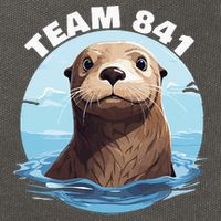 841 Surfing Otter 841 Otter Team 841 California Otter 841 Cotton Canvas Backpack