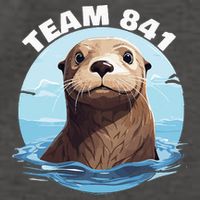 841 Surfing Otter 841 Otter Team 841 California Otter 841 Vector Backpack