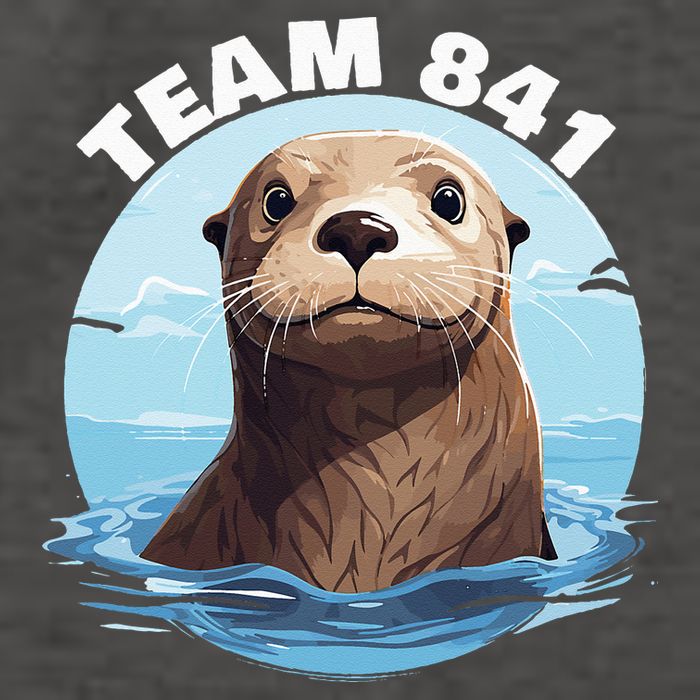 841 Surfing Otter 841 Otter Team 841 California Otter 841 Vector Backpack