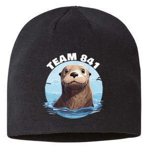 841 Surfing Otter 841 Otter Team 841 California Otter 841 Sustainable Beanie