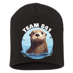 841 Surfing Otter 841 Otter Team 841 California Otter 841 Short Acrylic Beanie