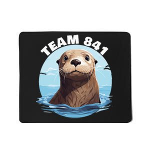 841 Surfing Otter 841 Otter Team 841 California Otter 841 Mousepad