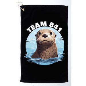 841 Surfing Otter 841 Otter Team 841 California Otter 841 Platinum Collection Golf Towel