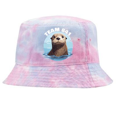 841 Surfing Otter 841 Otter Team 841 California Otter 841 Tie-Dyed Bucket Hat