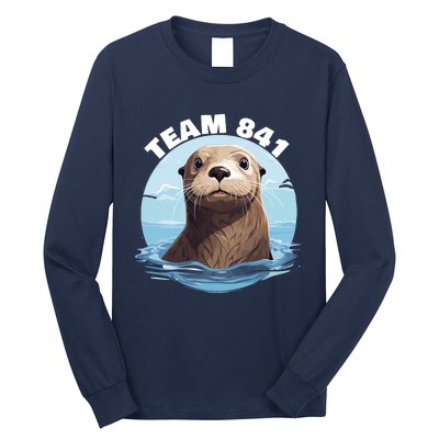 841 Surfing Otter 841 Otter Team 841 California Otter 841 Long Sleeve Shirt