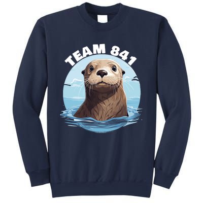 841 Surfing Otter 841 Otter Team 841 California Otter 841 Sweatshirt