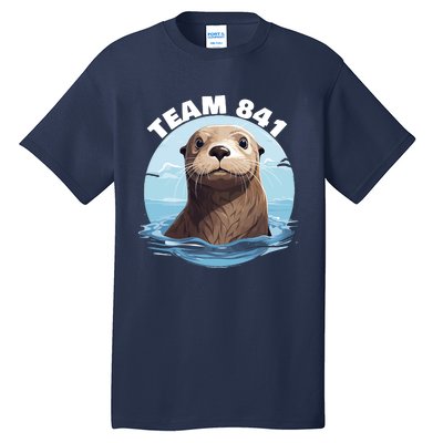 841 Surfing Otter 841 Otter Team 841 California Otter 841 Tall T-Shirt