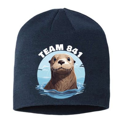 841 Surfing Otter 841 Otter Team 841 California Otter 841 Sustainable Beanie