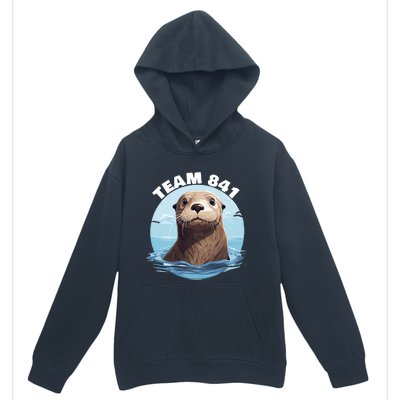 841 Surfing Otter 841 Otter Team 841 California Otter 841 Urban Pullover Hoodie