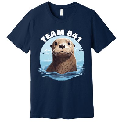 841 Surfing Otter 841 Otter Team 841 California Otter 841 Premium T-Shirt