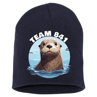 841 Surfing Otter 841 Otter Team 841 California Otter 841 Short Acrylic Beanie