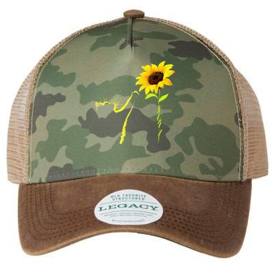 8647 Subtle Political Statement 86 47 Cat Sunflower Legacy Tie Dye Trucker Hat