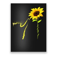 8647 Subtle Political Statement 86 47 Cat Sunflower Poster