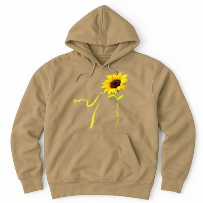8647 Subtle Political Statement 86 47 Cat Sunflower Hoodie