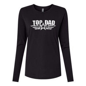 80s Top Dad Fathers Day Gift from Daughter Son Wife Womens Cotton Relaxed Long Sleeve T-Shirt