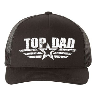 80s Top Dad Fathers Day Gift from Daughter Son Wife Yupoong Adult 5-Panel Trucker Hat