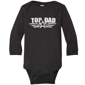 80s Top Dad Fathers Day Gift from Daughter Son Wife Baby Long Sleeve Bodysuit