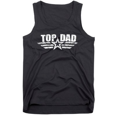 80s Top Dad Fathers Day Gift from Daughter Son Wife Tank Top