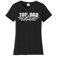 80s Top Dad Fathers Day Gift from Daughter Son Wife Women's T-Shirt