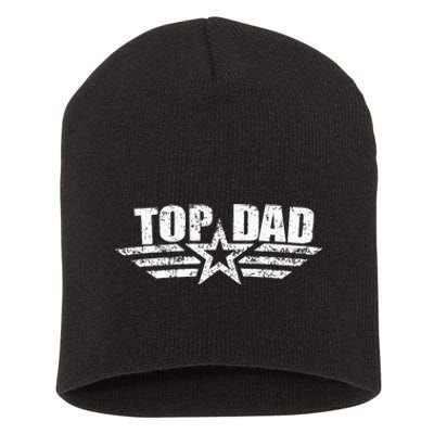 80s Top Dad Fathers Day Gift from Daughter Son Wife Short Acrylic Beanie