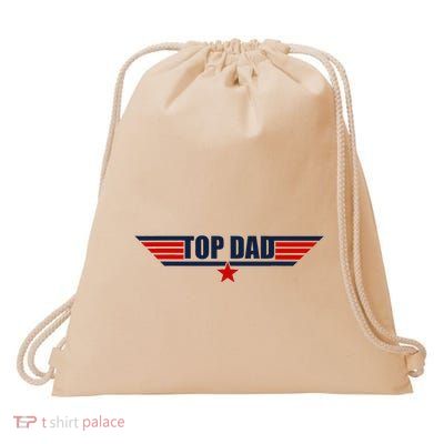 80s Top Dad Fathers Day Gift From Daughter Son Wife Drawstring Bag