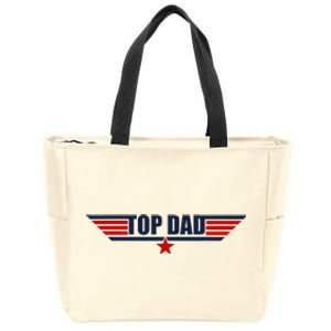 80s Top Dad Fathers Day Gift From Daughter Son Wife Zip Tote Bag