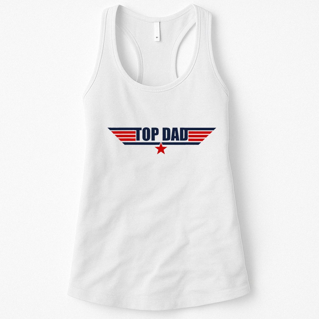 80s Top Dad Fathers Day Gift From Daughter Son Wife Womens Tank Top