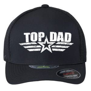 80s Top Dad Fathers Day Gift From Daughter Son Kids Wife Flexfit Unipanel Trucker Cap