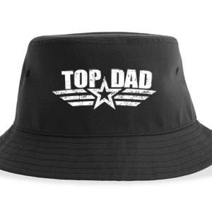 80s Top Dad Fathers Day Gift From Daughter Son Kids Wife Sustainable Bucket Hat