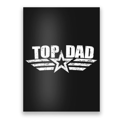 80s Top Dad Fathers Day Gift From Daughter Son Kids Wife Poster