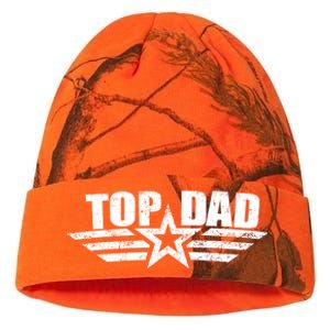 80s Top Dad Fathers Day Gift From Daughter Son Kids Wife Kati Licensed 12" Camo Beanie