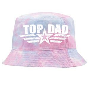 80s Top Dad Fathers Day Gift From Daughter Son Kids Wife Tie-Dyed Bucket Hat