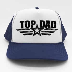 80s Top Dad Fathers Day Gift From Daughter Son Kids Wife Trucker Hat