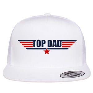 80s Top Dad Fathers Day Gift From Daughter Son Flat Bill Trucker Hat