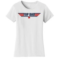 80s Top Dad Fathers Day Gift From Daughter Son Women's T-Shirt