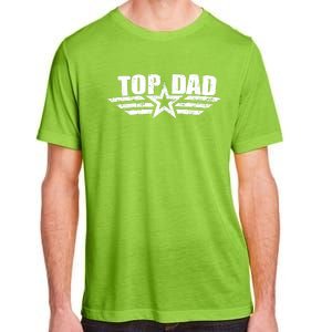 80s Top Dad Fathers Day Gift From Daughter Son Kids Wife Adult ChromaSoft Performance T-Shirt