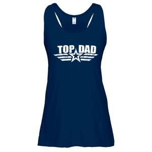 80s Top Dad Fathers Day Gift From Daughter Son Kids Wife Ladies Essential Flowy Tank