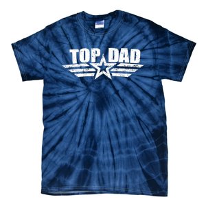 80s Top Dad Fathers Day Gift From Daughter Son Kids Wife Tie-Dye T-Shirt