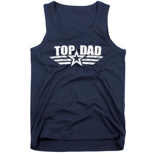 80s Top Dad Fathers Day Gift From Daughter Son Kids Wife Tank Top