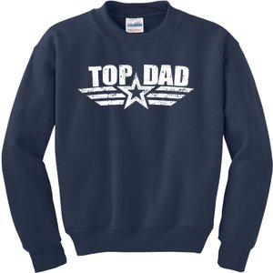 80s Top Dad Fathers Day Gift From Daughter Son Kids Wife Kids Sweatshirt