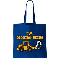 8th Birthday I'm Digging Being Eight Bag