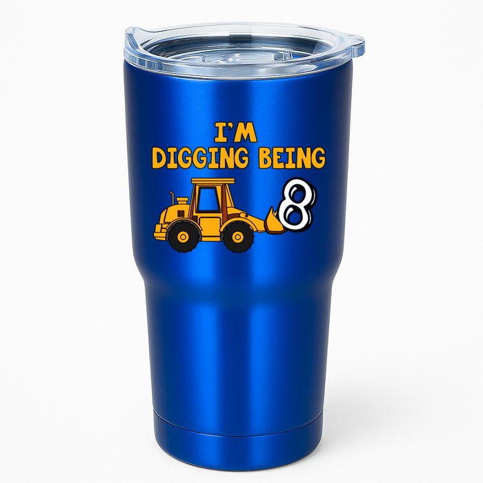 8th Birthday I'm Digging Being Eight Tumbler