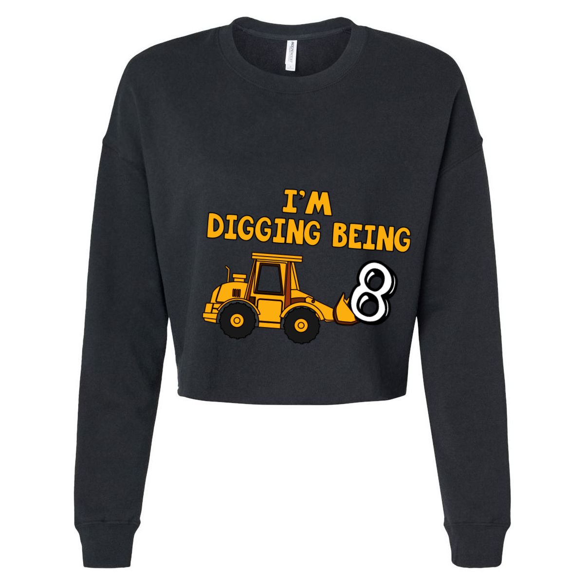 8th Birthday I'm Digging Being Eight Kids T-Shirt