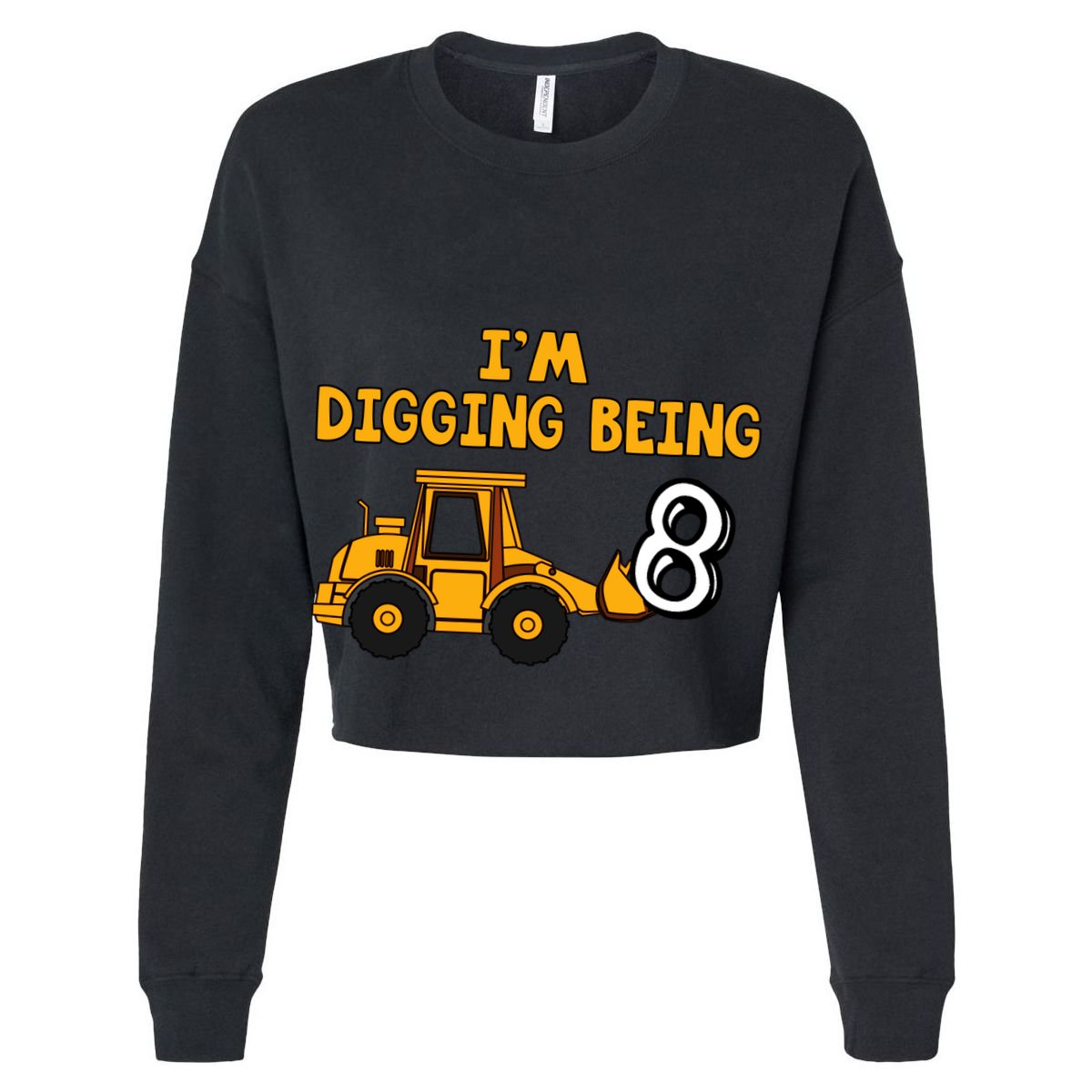 8th Birthday I'm Digging Being Eight Kids T-Shirt