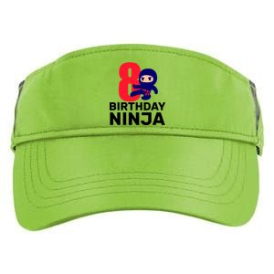 8th Birthday Ninja Adult Drive Performance Visor