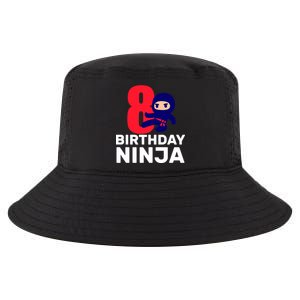 8th Birthday Ninja Cool Comfort Performance Bucket Hat