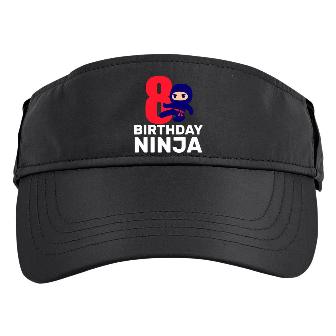 8th Birthday Ninja Adult Drive Performance Visor